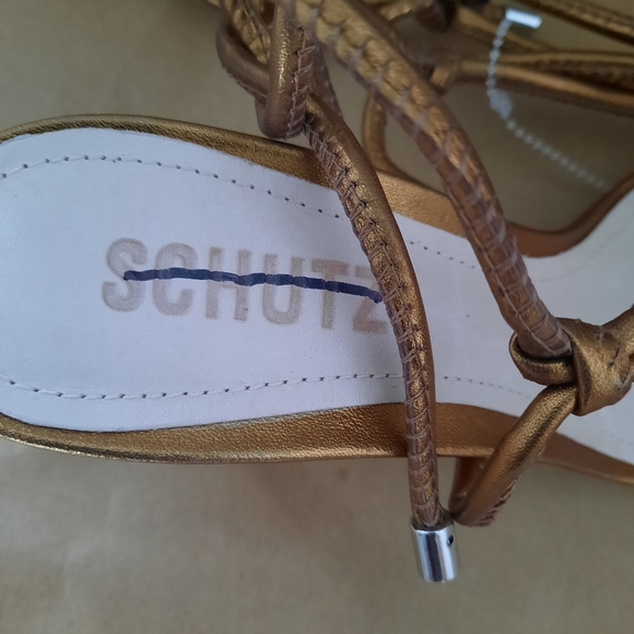 New SCHTUZ Belize Strappy Tie Sandals - Picture 5 of 7